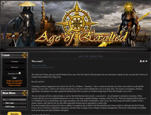 Tablet Screenshot of ageofexalted.net
